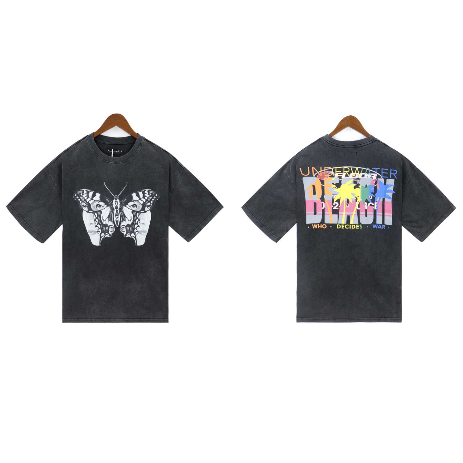 Who Decides War Cotton T-shirt - DesignerGu