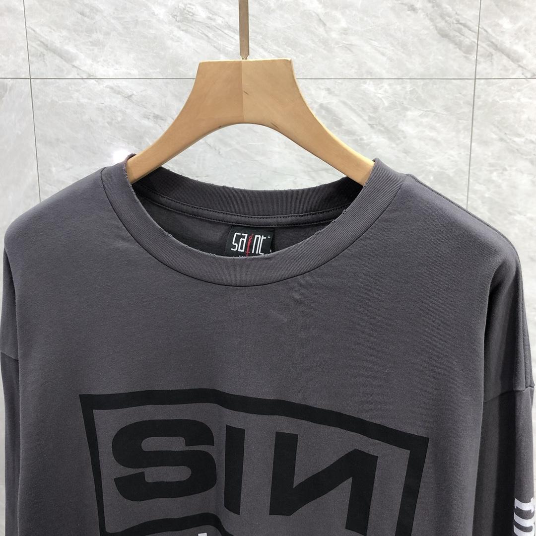 Saint Michael Long Sleeve Tee - DesignerGu