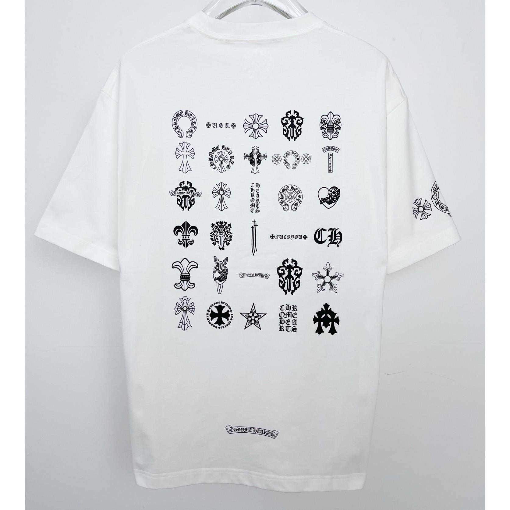 Chrome Hearts Cotton T-shirt - DesignerGu