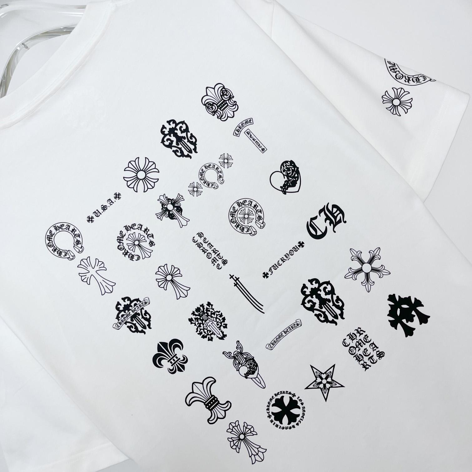 Chrome Hearts Cotton T-shirt - DesignerGu