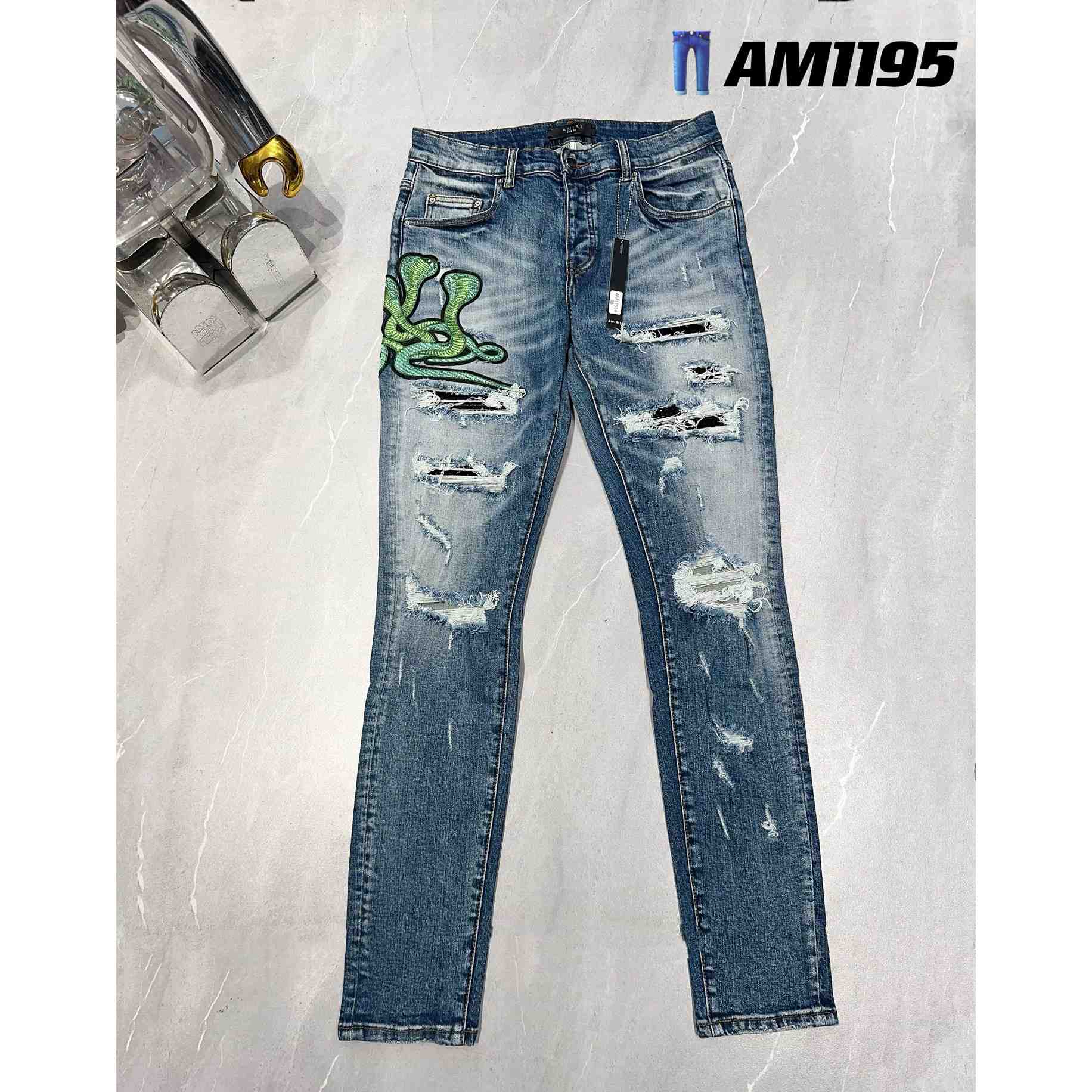 Amiri Jeans     AM1195 - DesignerGu