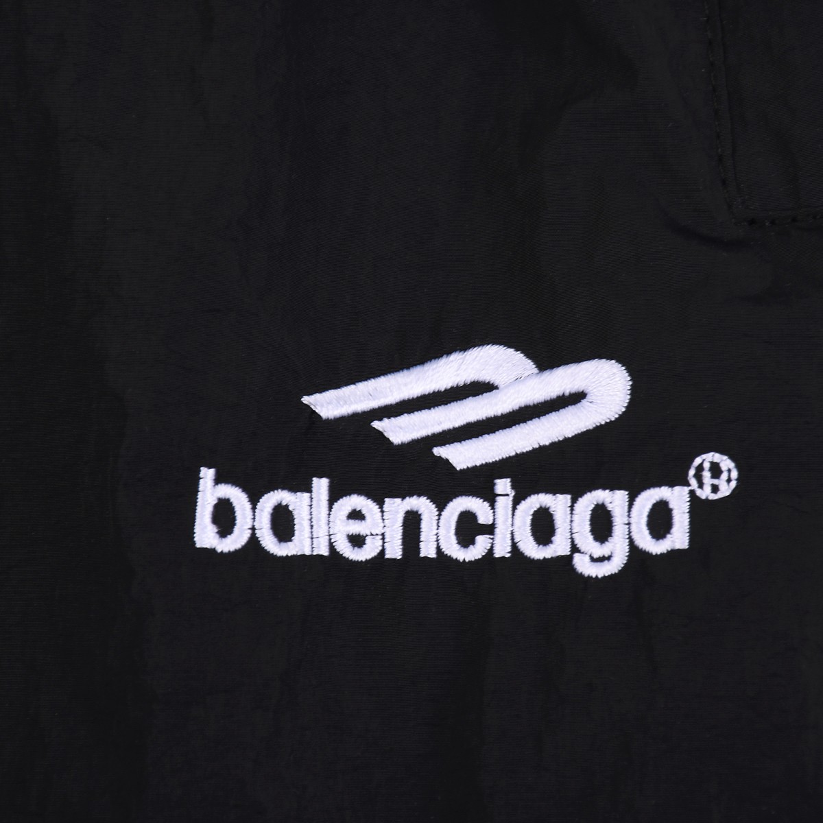 Balenciaga Soccer Tracksuit Pants In Black - DesignerGu