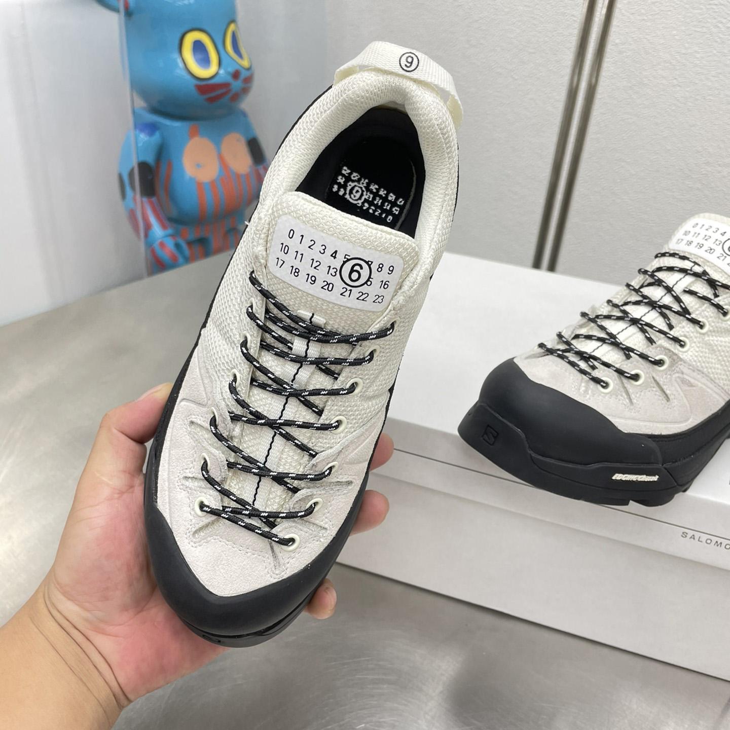 Maison Margiela Black Off- Salomon Edition X-Alpages Sneakers - DesignerGu