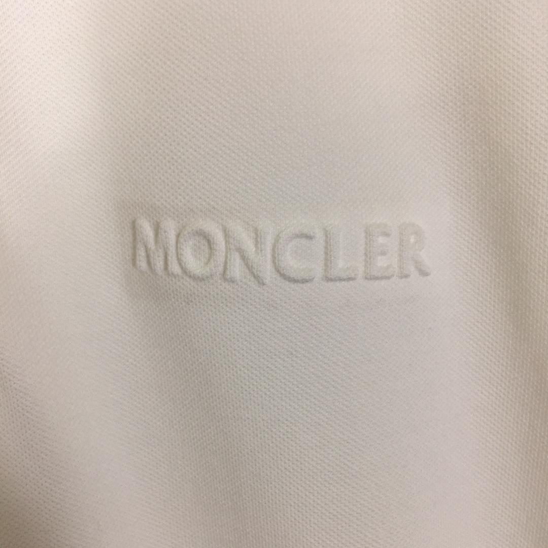 Moncler Logo Cotton Polo Shirt - DesignerGu