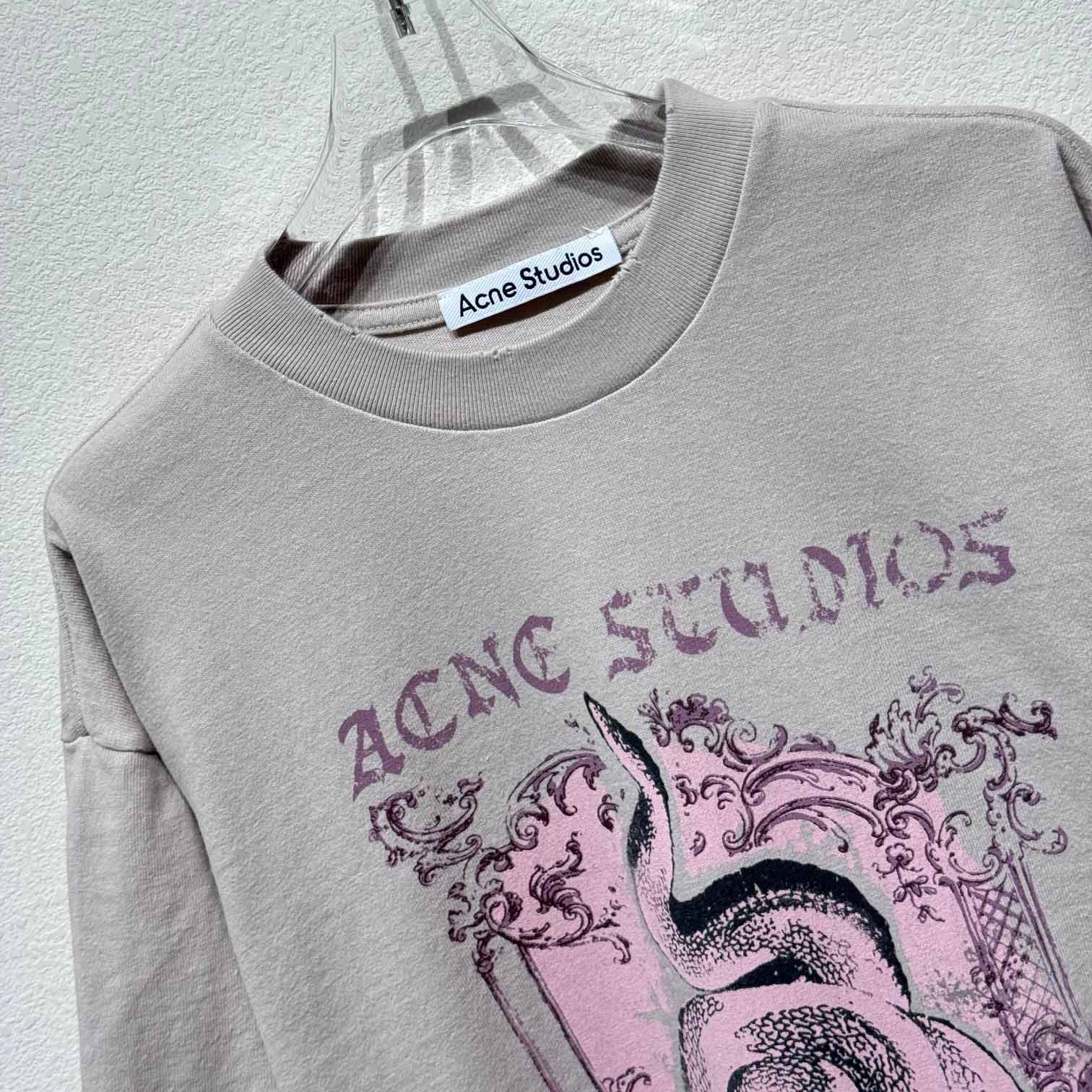 Acne Studios Logo Layered T-shirt - DesignerGu