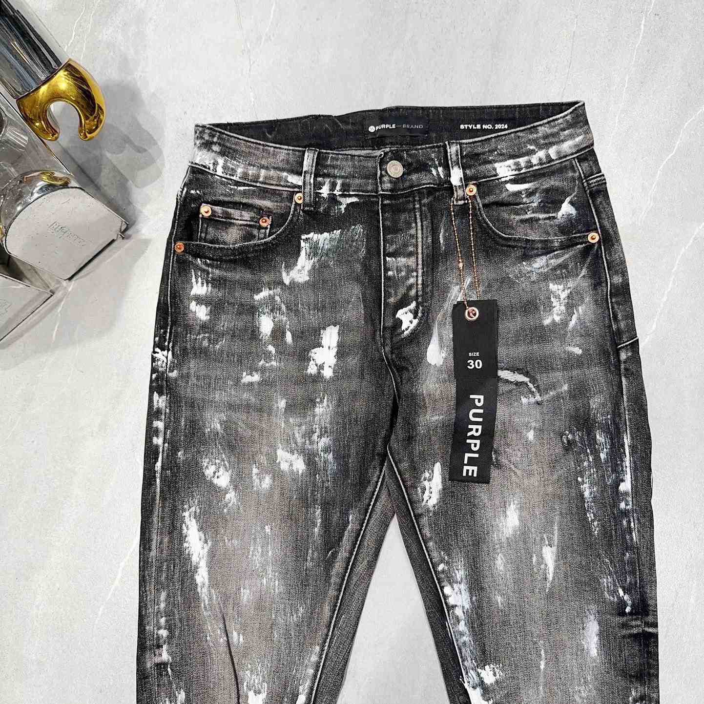 Purple-Brand Jeans   PU1156 - DesignerGu