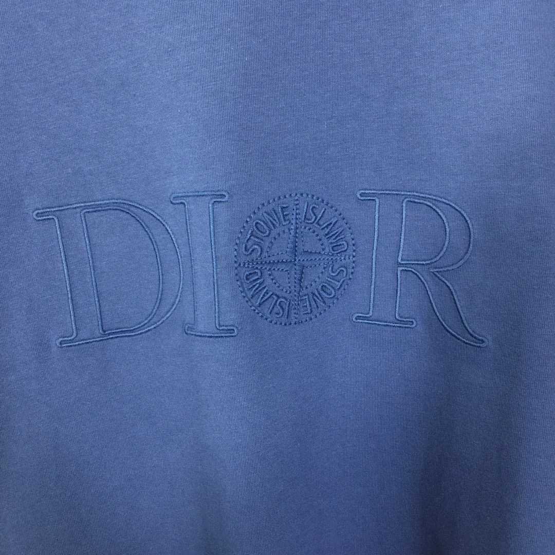 Dior And Stone Island  T-Shirt, Oversized Fit  - DesignerGu