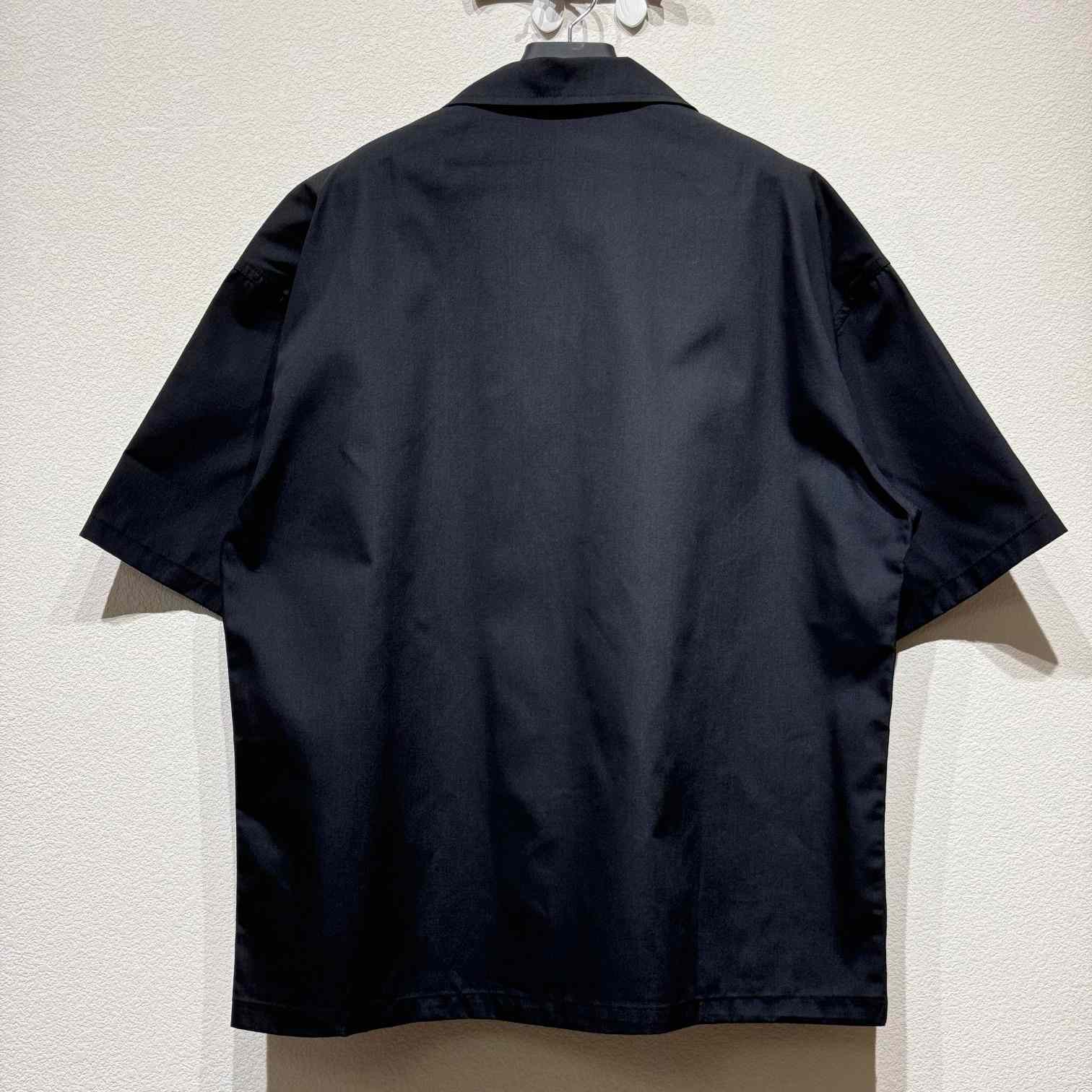 Prada Short-sleeved technical cotton shirt - DesignerGu