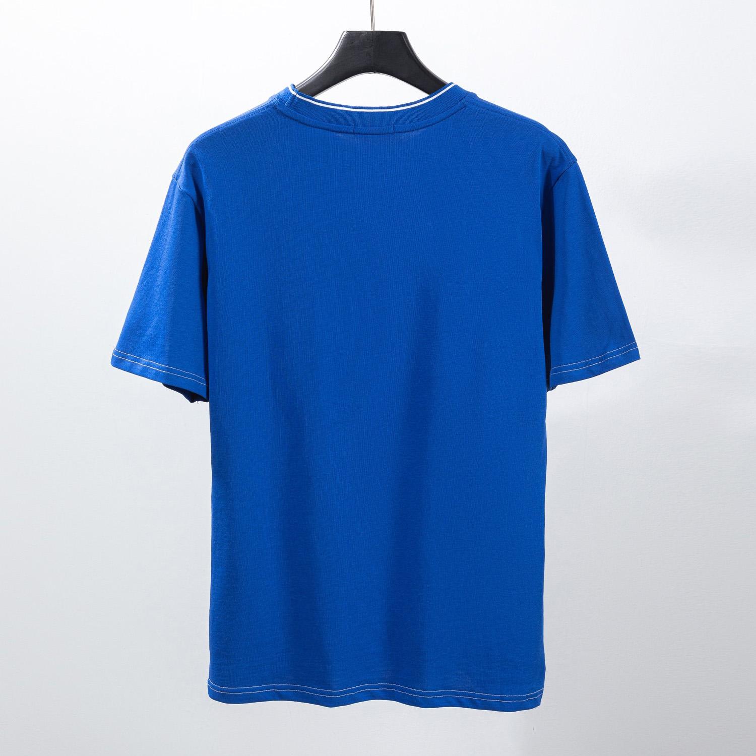 Prada Cotton T-shirt With Nylon Pocket - DesignerGu