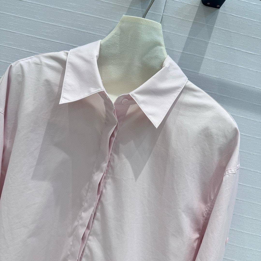 Loewe Turn-up shirt In Cotton - DesignerGu