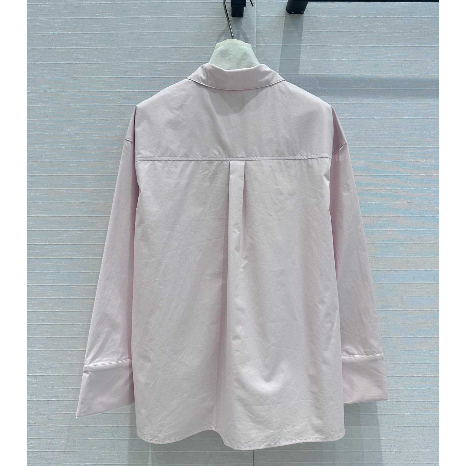 Loewe Turn-up shirt In Cotton - DesignerGu