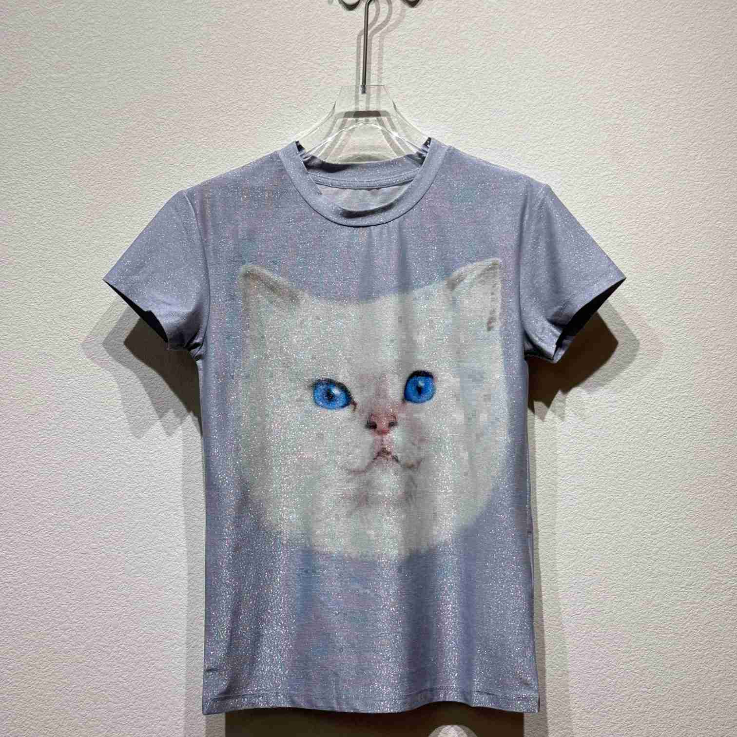 Acne Studios ETZ AI Cat T-Shirt - DesignerGu