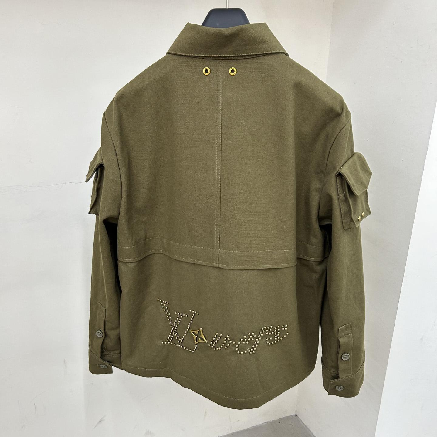 Louis Vuitton Cotton Utility Overshirt - DesignerGu