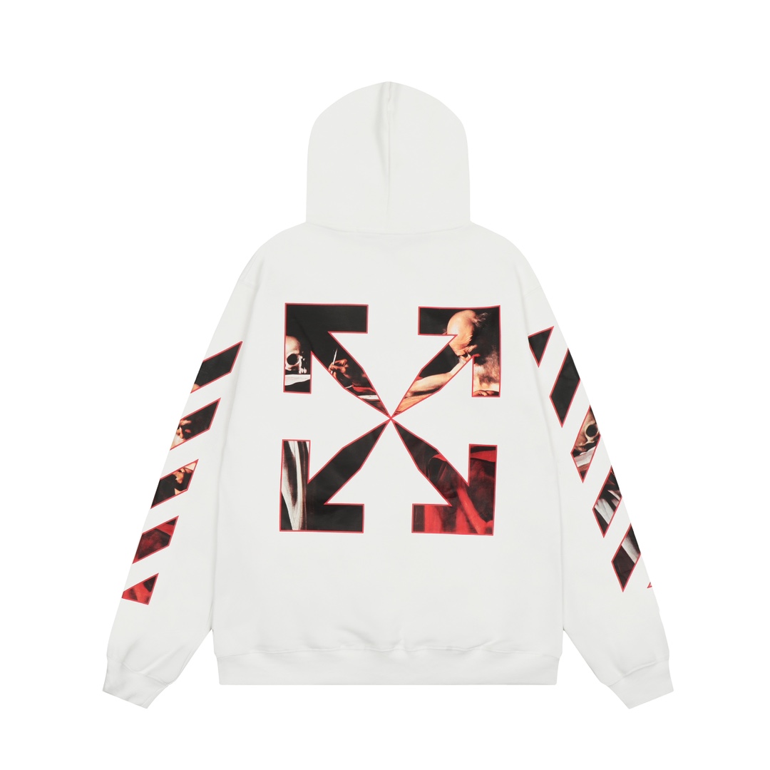 Off-White Caravaggio Slim Hoodie - DesignerGu