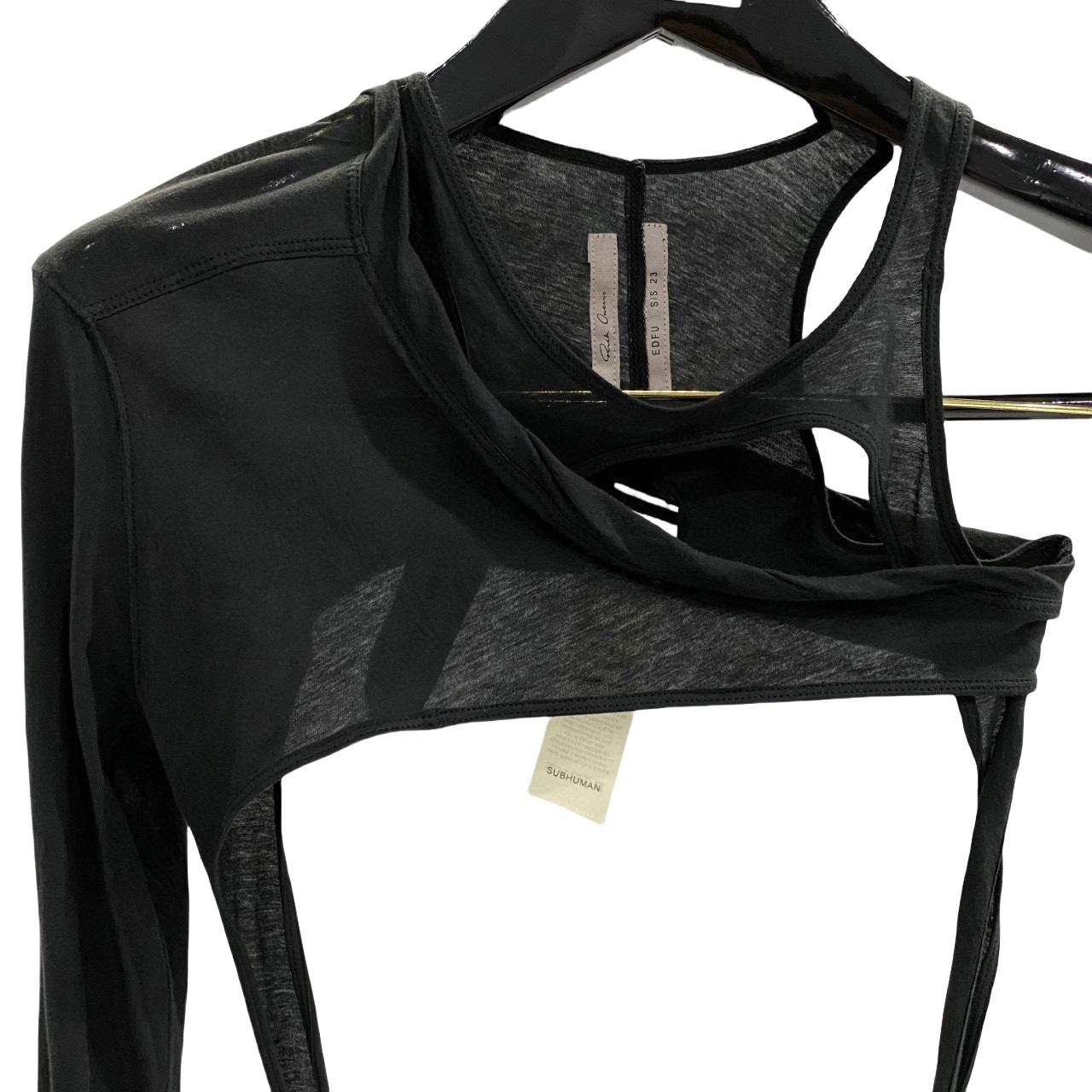 Rick Owens Asymmetric Sleeve Top - DesignerGu