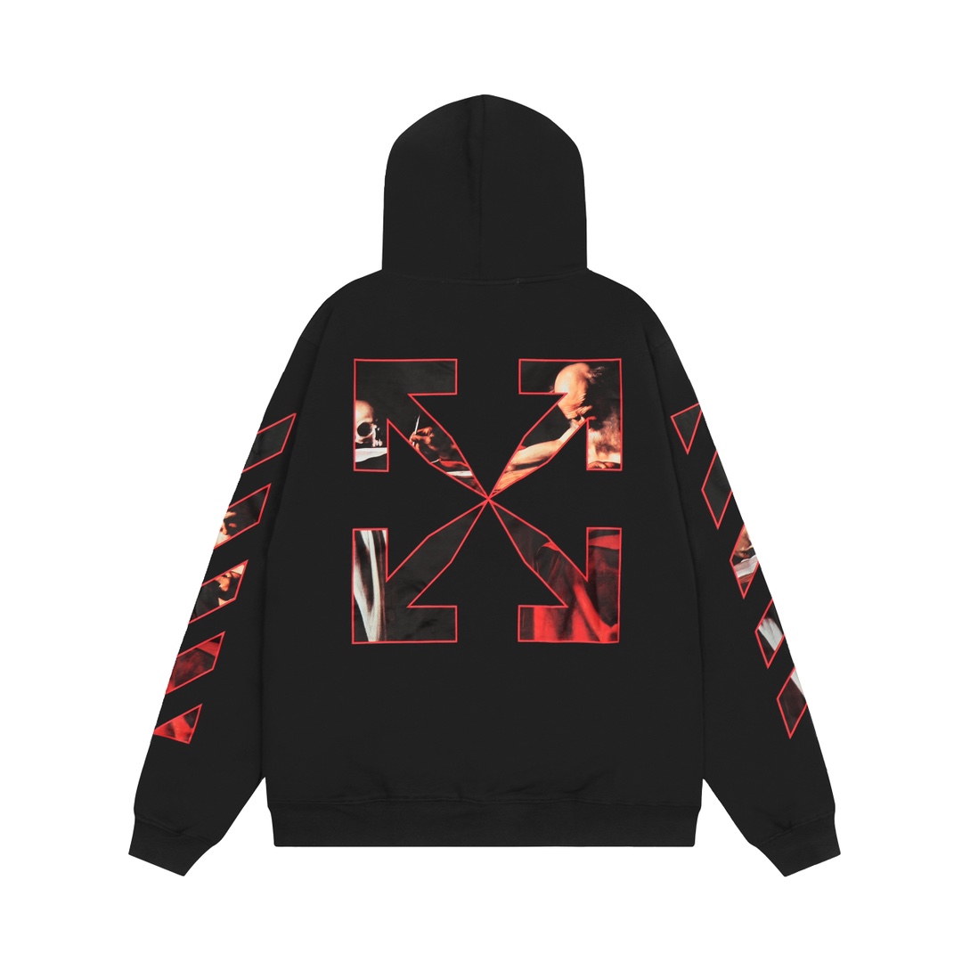 Off-White Caravaggio Slim Hoodie - DesignerGu