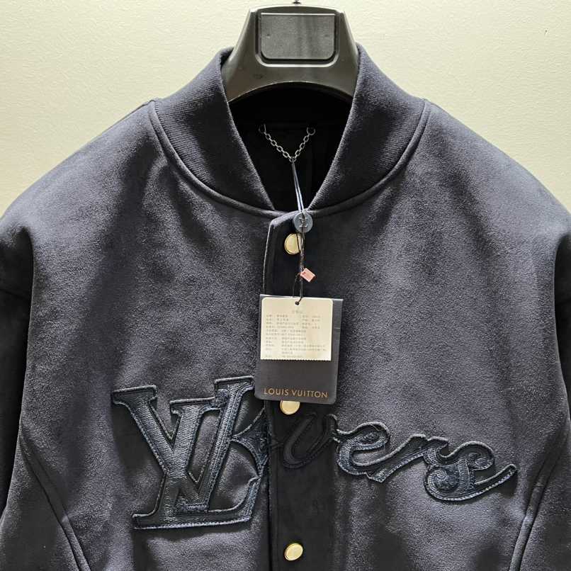 Louis Vuitton Embroidered Cotton Blend Bomber - DesignerGu