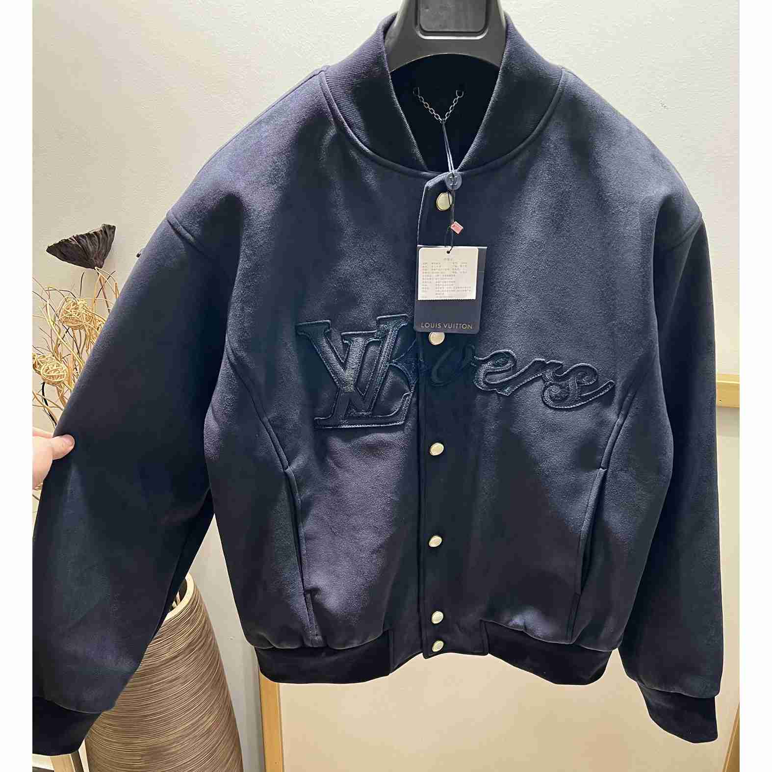 Louis Vuitton Embroidered Cotton Blend Bomber - DesignerGu