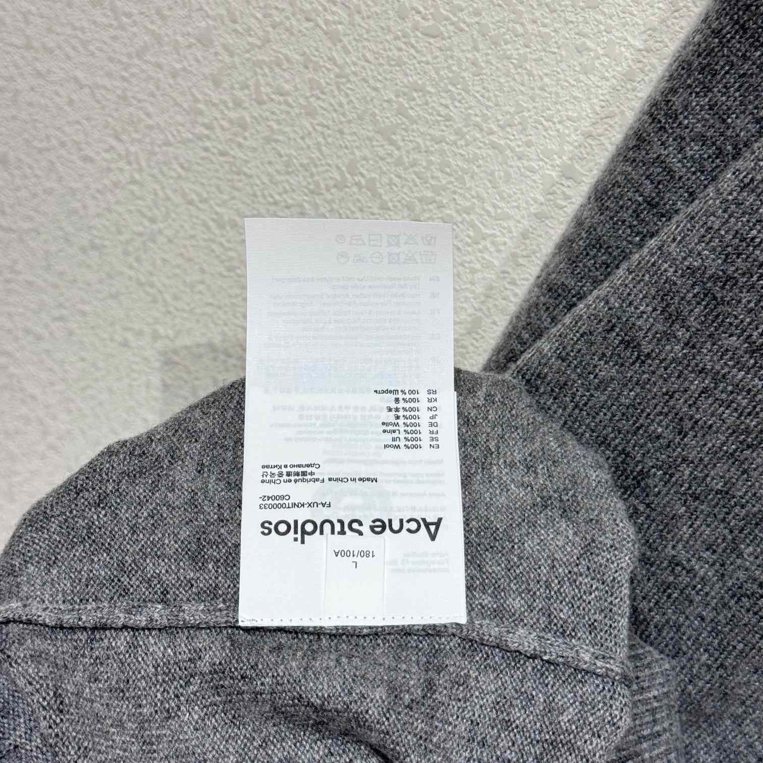 Acne Studios Crew Neck Sweater Regular-fit - DesignerGu