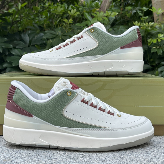 Air Jordan 2 Low “Chinese New Year” Sneakers    FJ6871-100  - DesignerGu