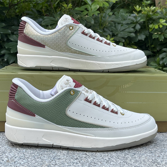 Air Jordan 2 Low “Chinese New Year” Sneakers    FJ6871-100  - DesignerGu