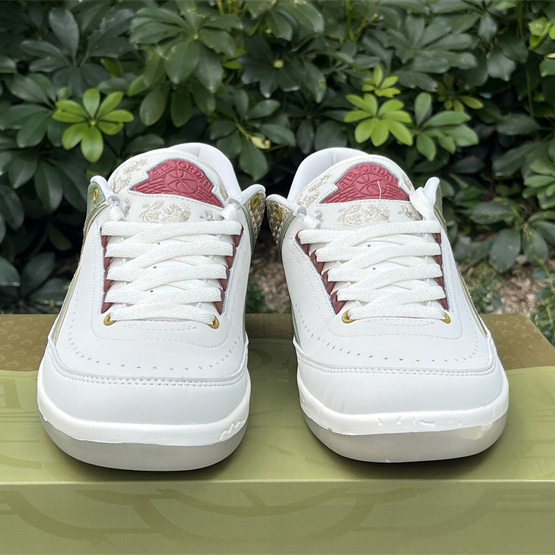 Air Jordan 2 Low “Chinese New Year” Sneakers    FJ6871-100  - DesignerGu