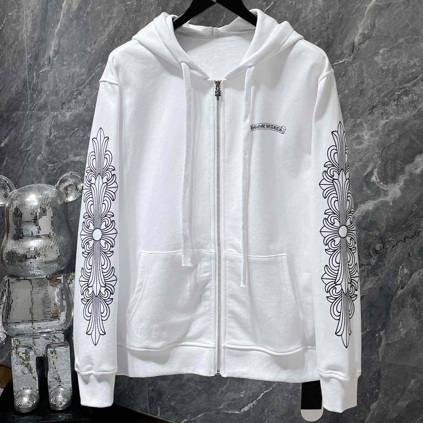 Chrome Hearts Zip Up Hoodie  - DesignerGu