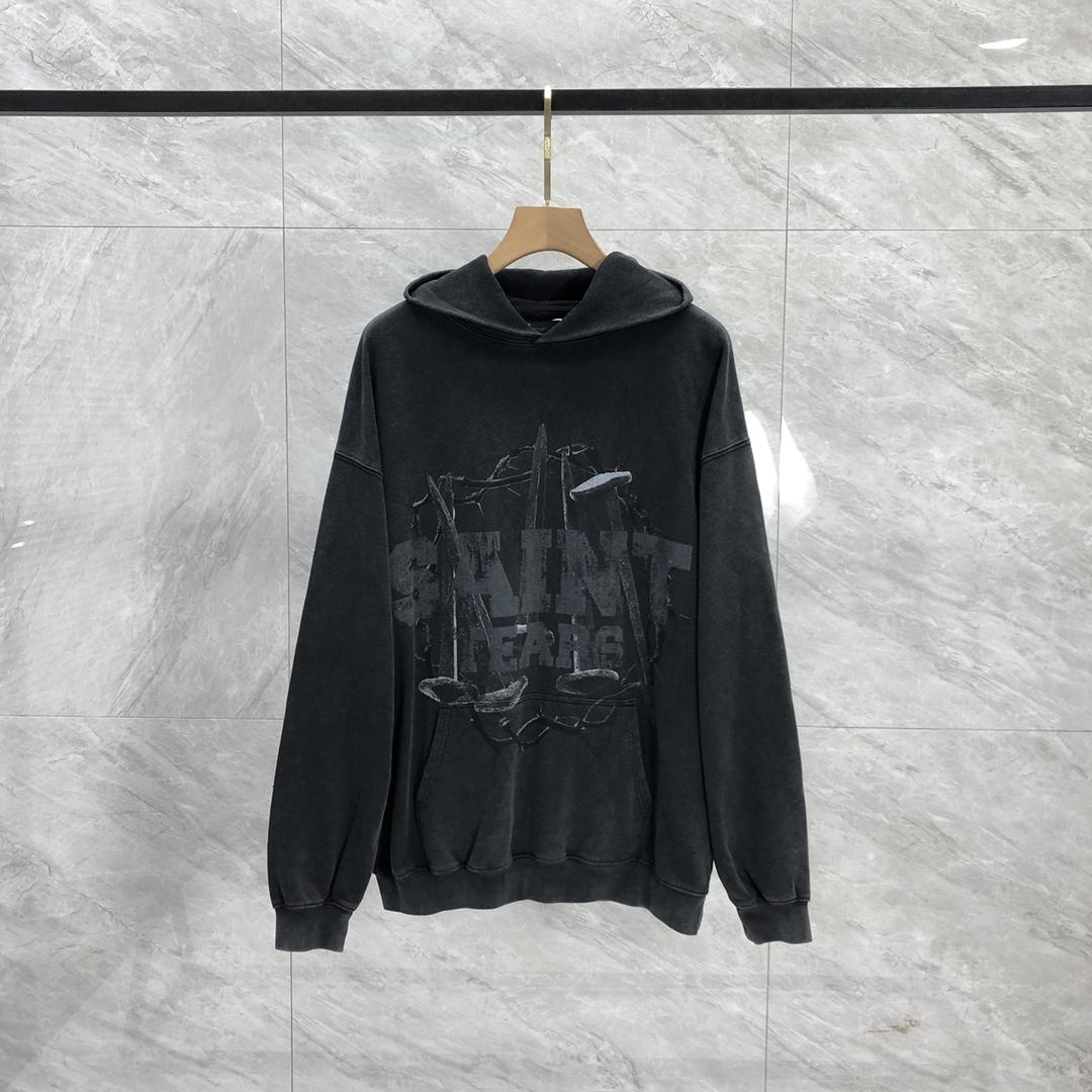 Saint Michael Tears Hoodie - DesignerGu