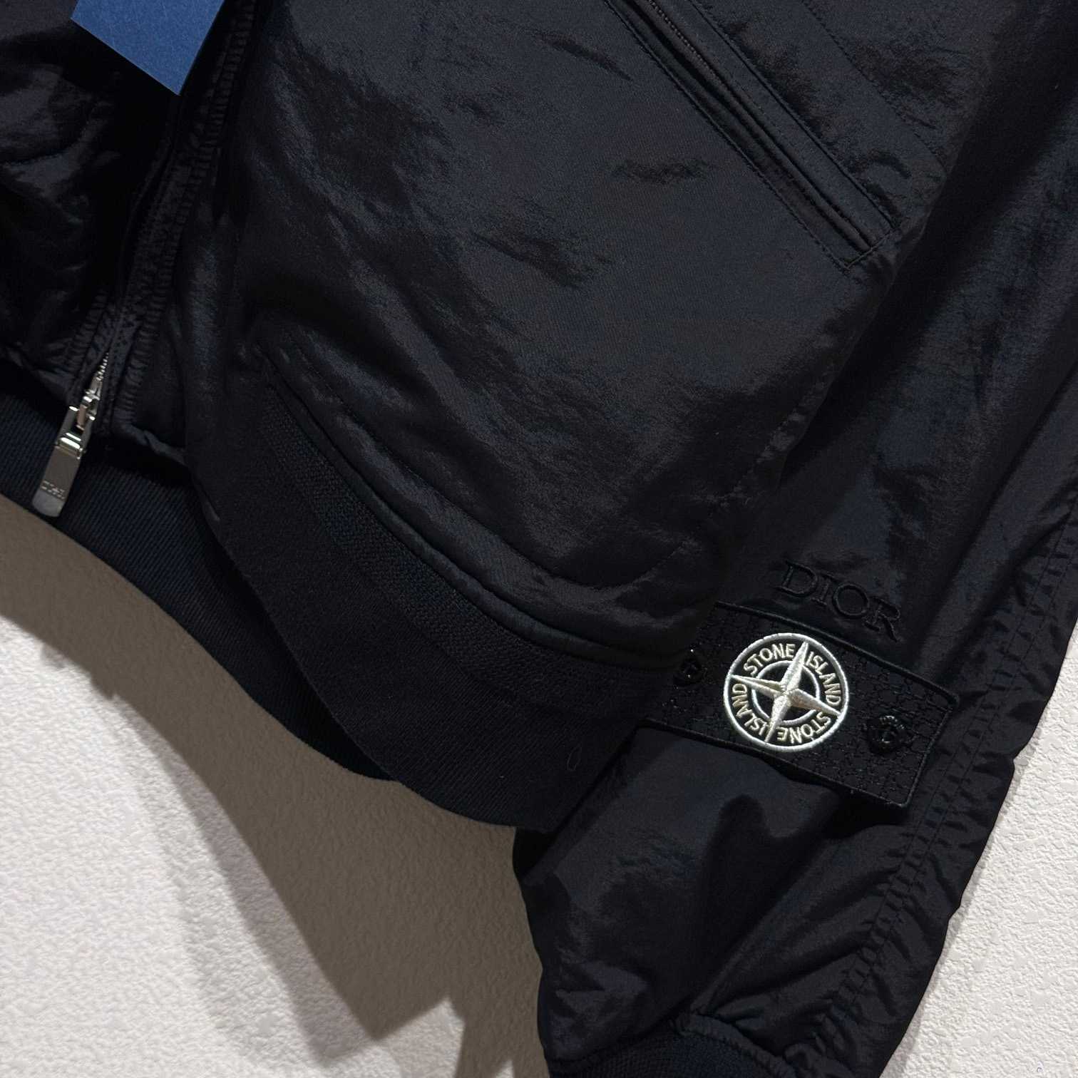 Dior And Stone Island Bomber Jacket - DesignerGu