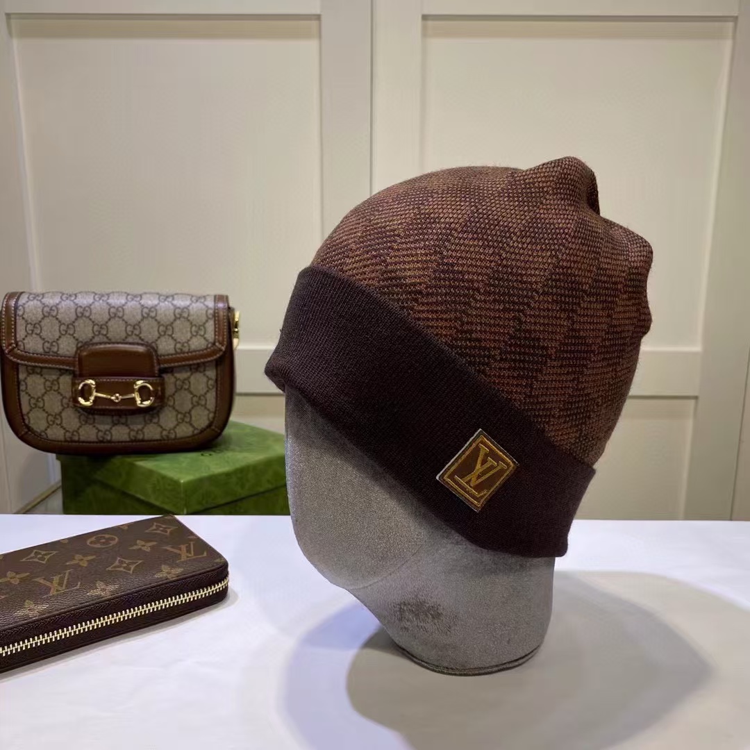 Louis Vuitton Beanie     - DesignerGu