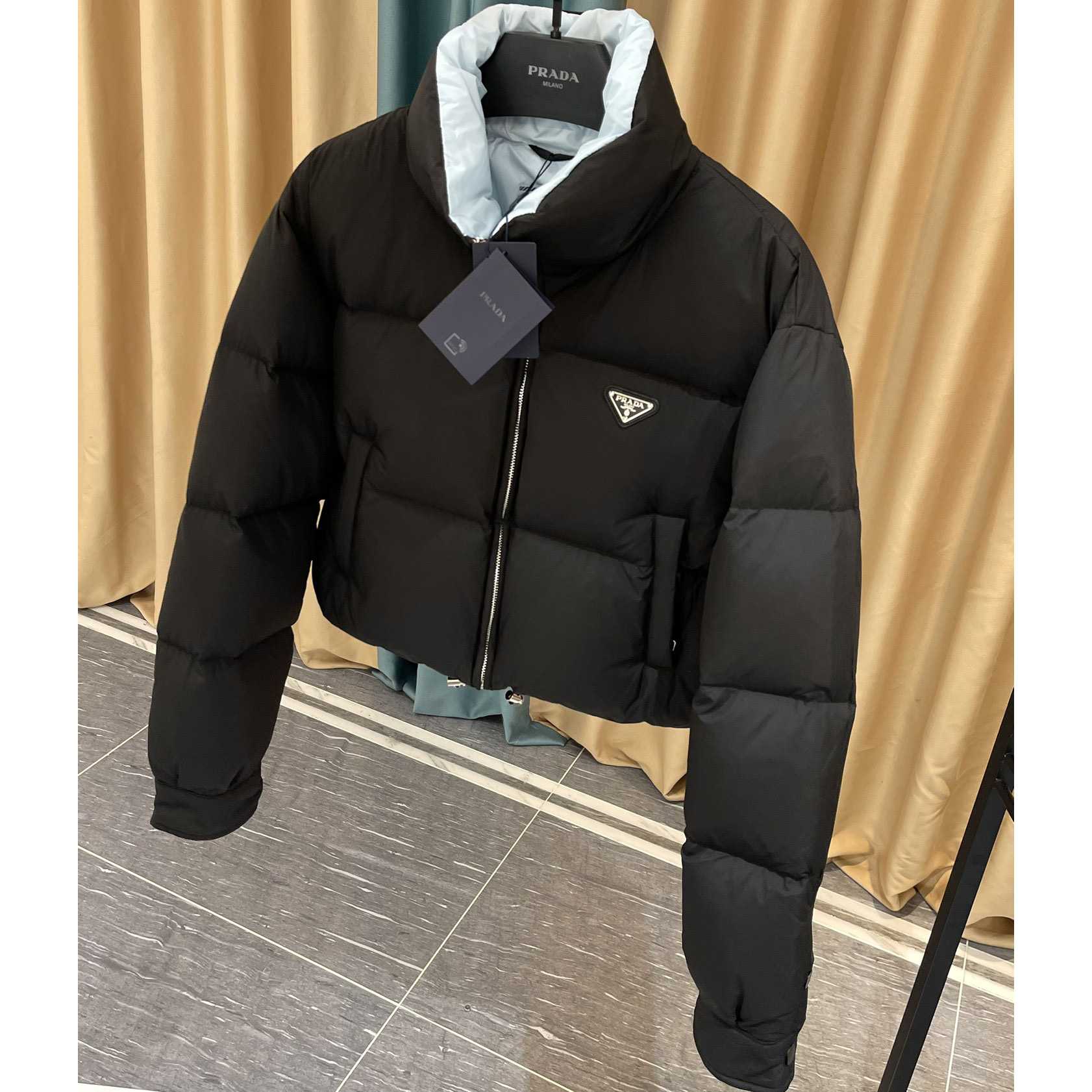 Prada Cropped Padded Jacket - DesignerGu