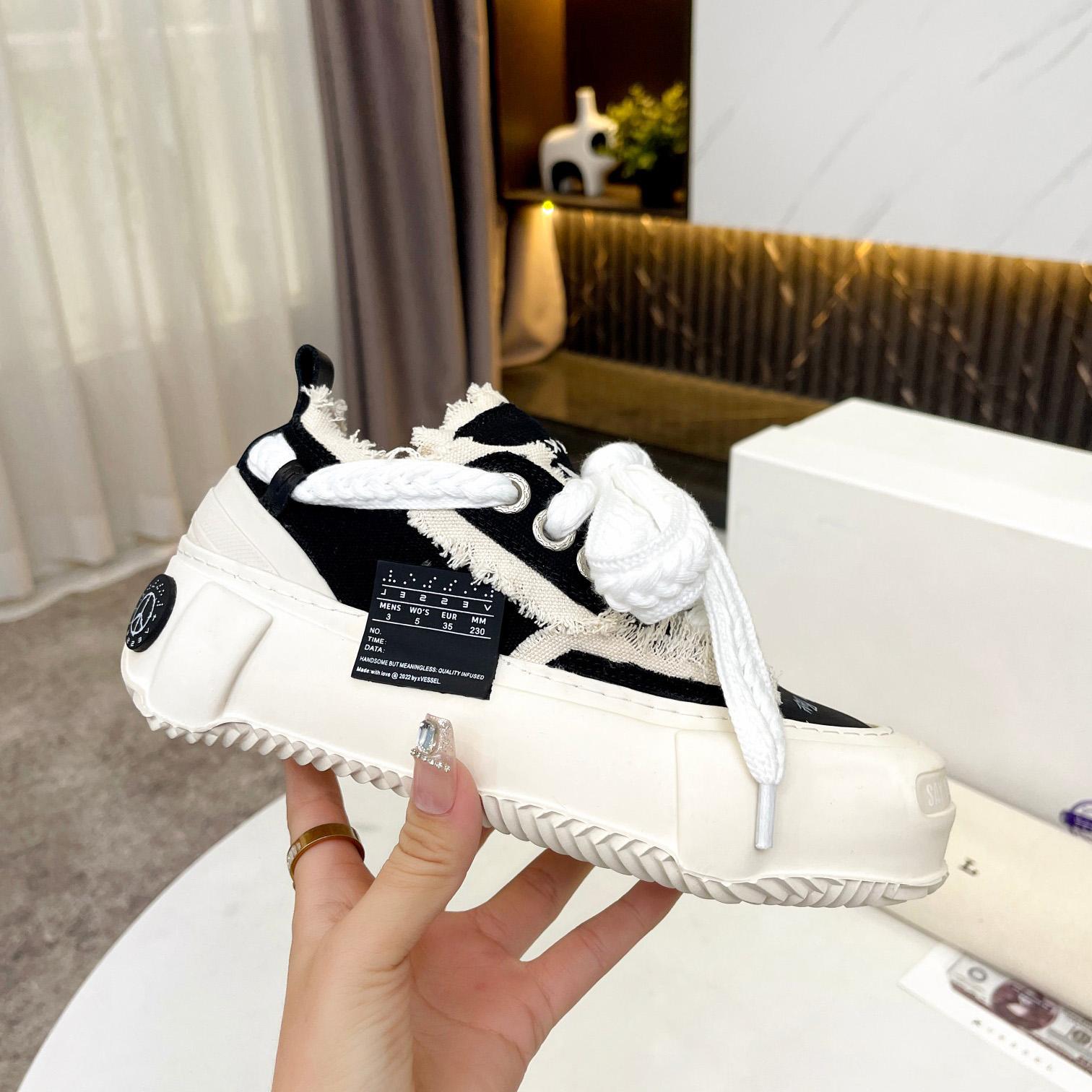 Xvessel G.O.P. 2.0 Marshmallow Lows Sneaker - DesignerGu