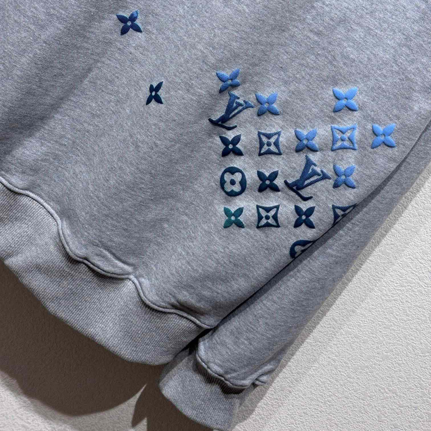 Louis Vuitton Embroidered Cotton Sweatshirt - DesignerGu