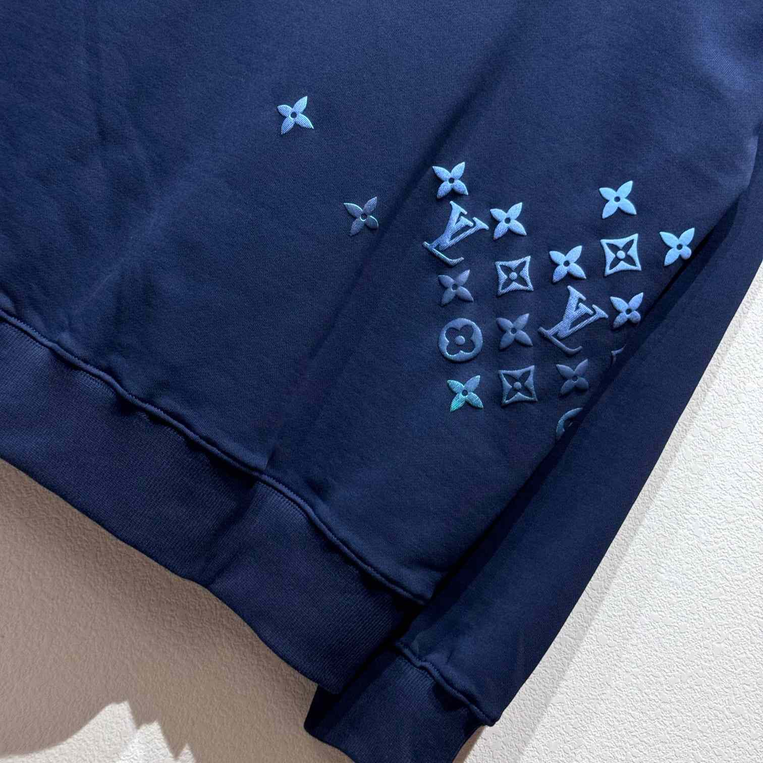 Louis Vuitton Embroidered Cotton Sweatshirt - DesignerGu