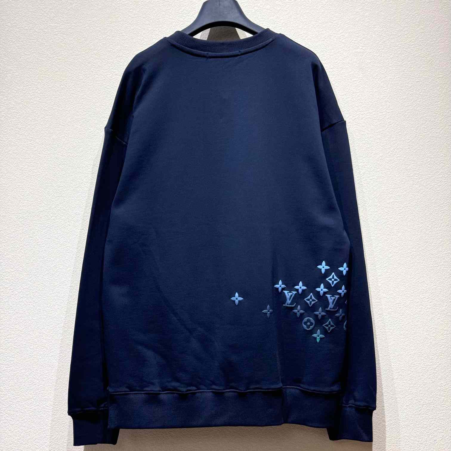 Louis Vuitton Embroidered Cotton Sweatshirt - DesignerGu