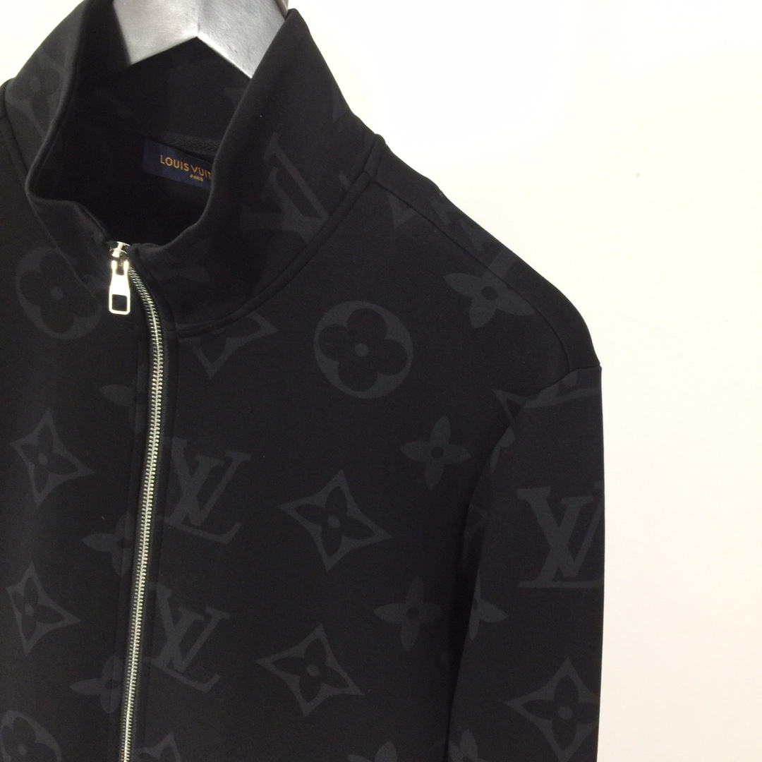 Louis Vuitton Monogram Zip Up Jacket - DesignerGu