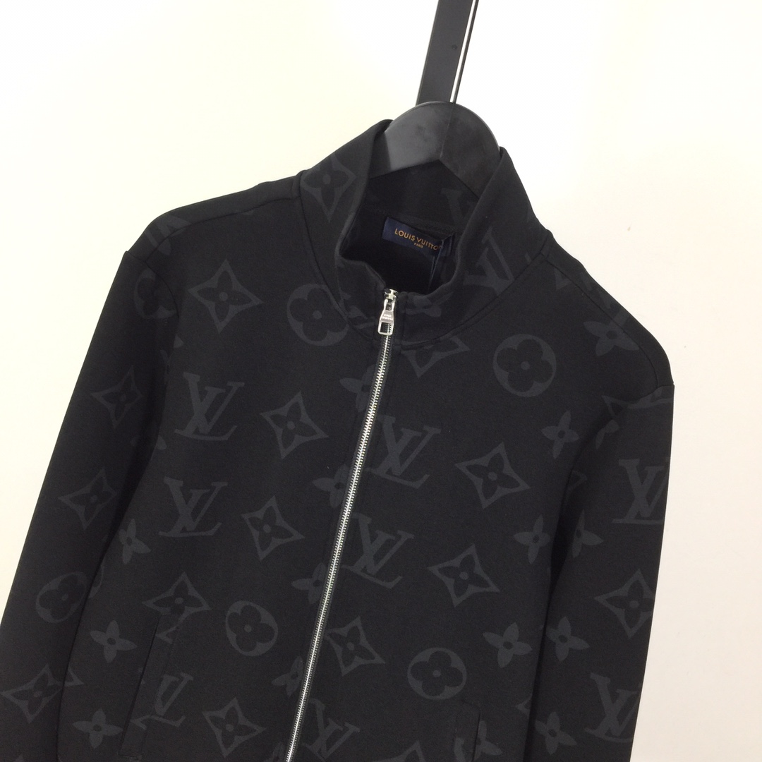 Louis Vuitton Monogram Zip Up Jacket - DesignerGu