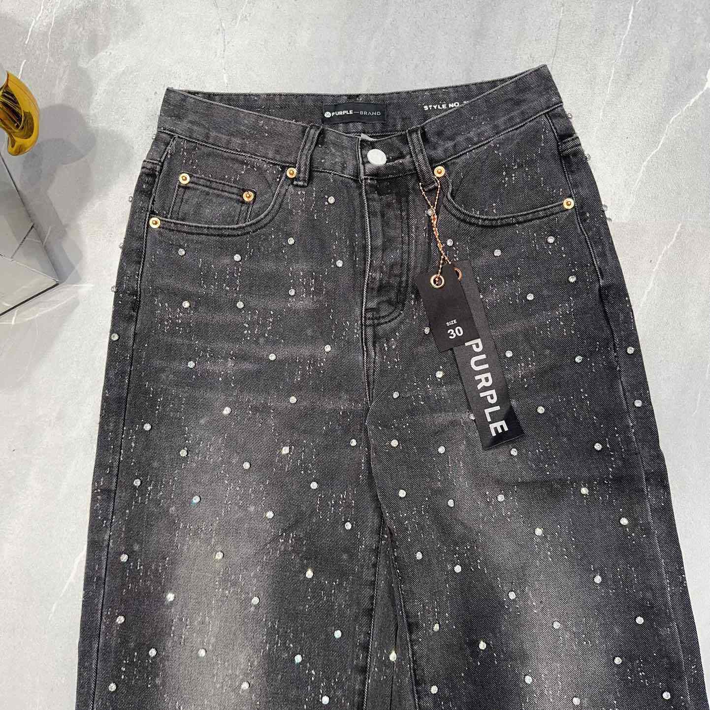 Purple-Brand Jeans   PU1222 - DesignerGu