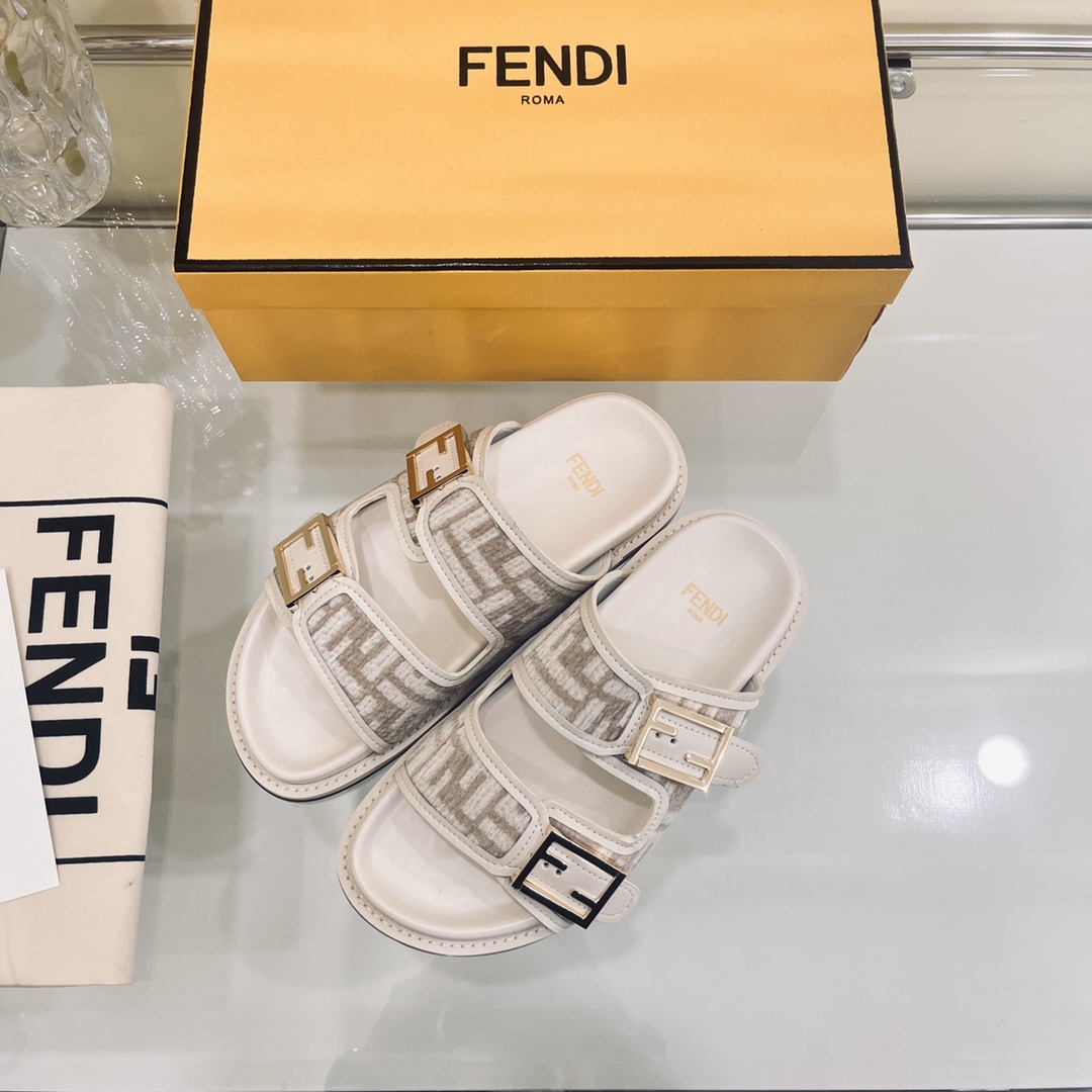 Fendi Feel Slides - DesignerGu