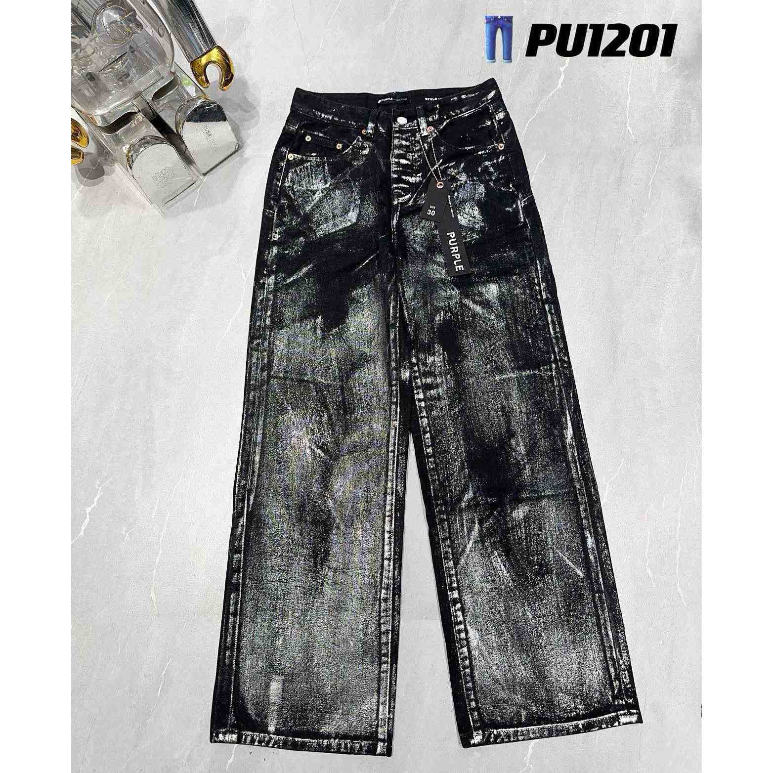 Purple-Brand Jeans   PU1201 - DesignerGu