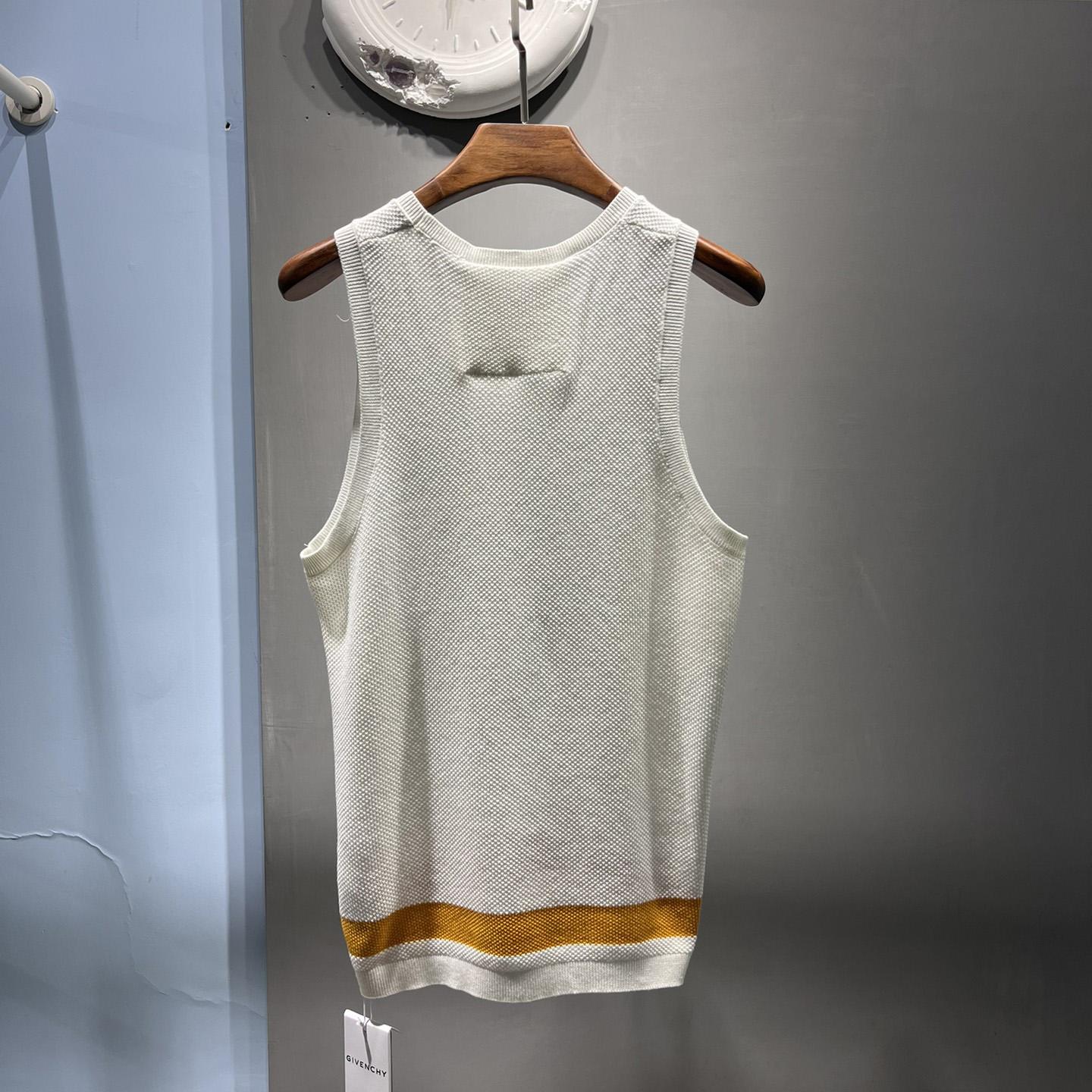 Givenchy Men's Tank Top in Crochet  - DesignerGu