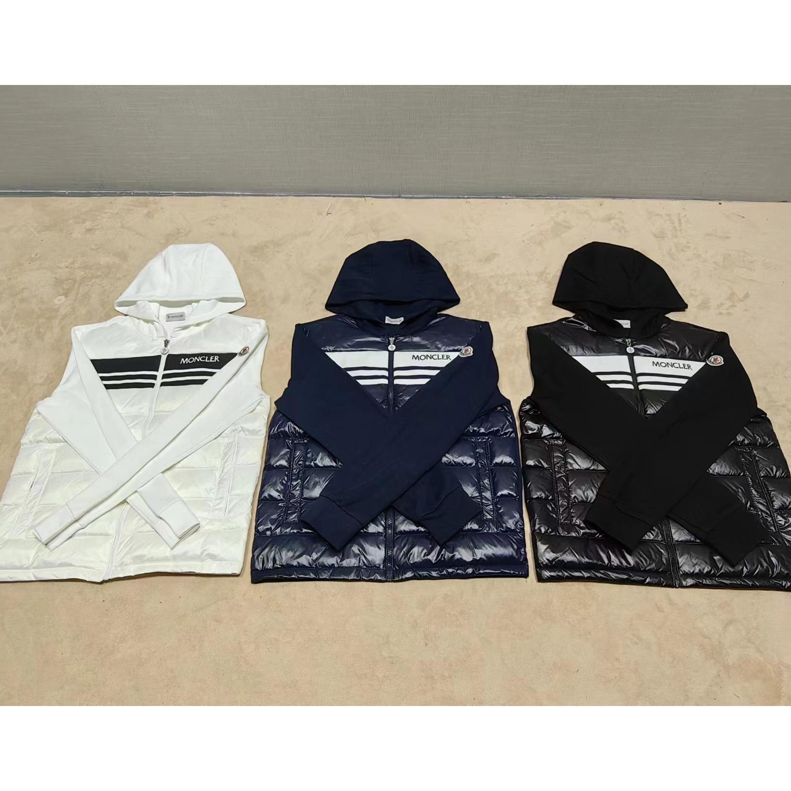 Moncler Zip Hooded Padded Cardigan - DesignerGu