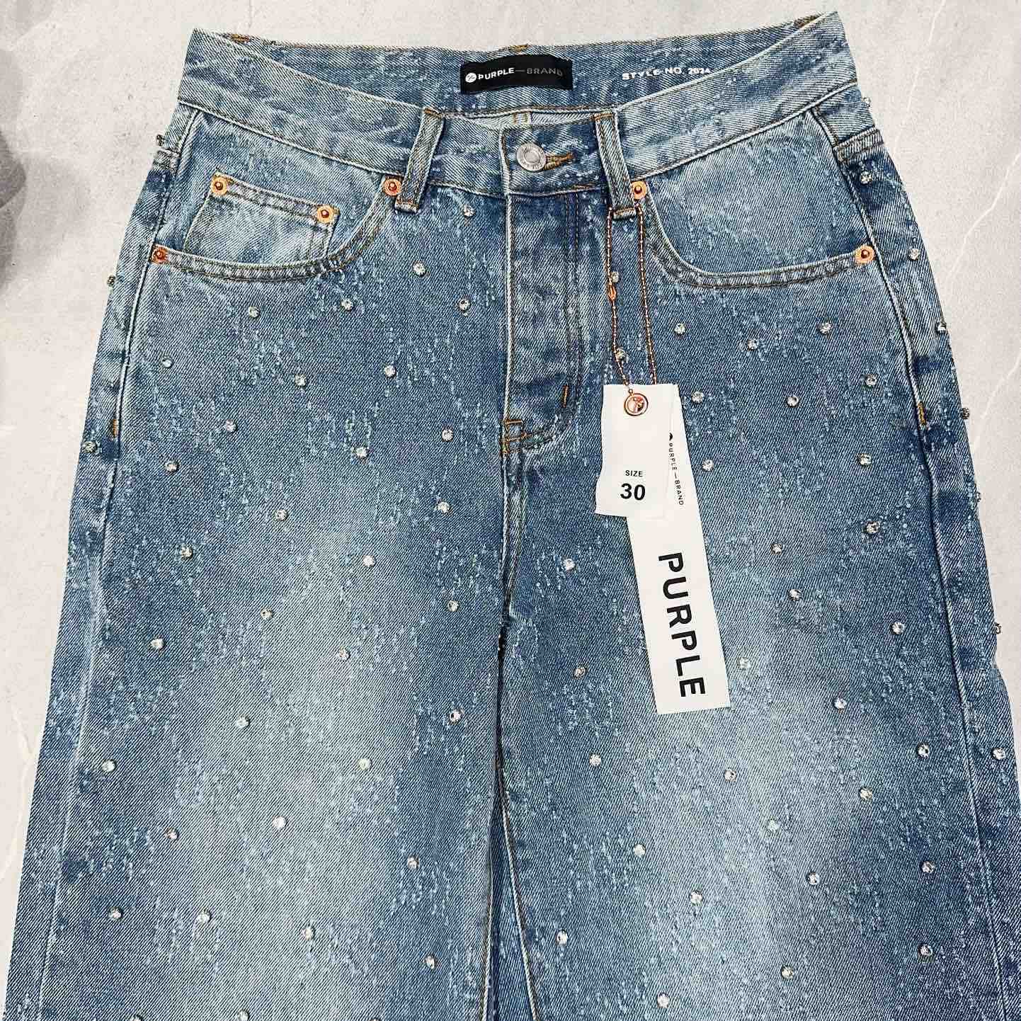 Purple-Brand Jeans   PU1221 - DesignerGu