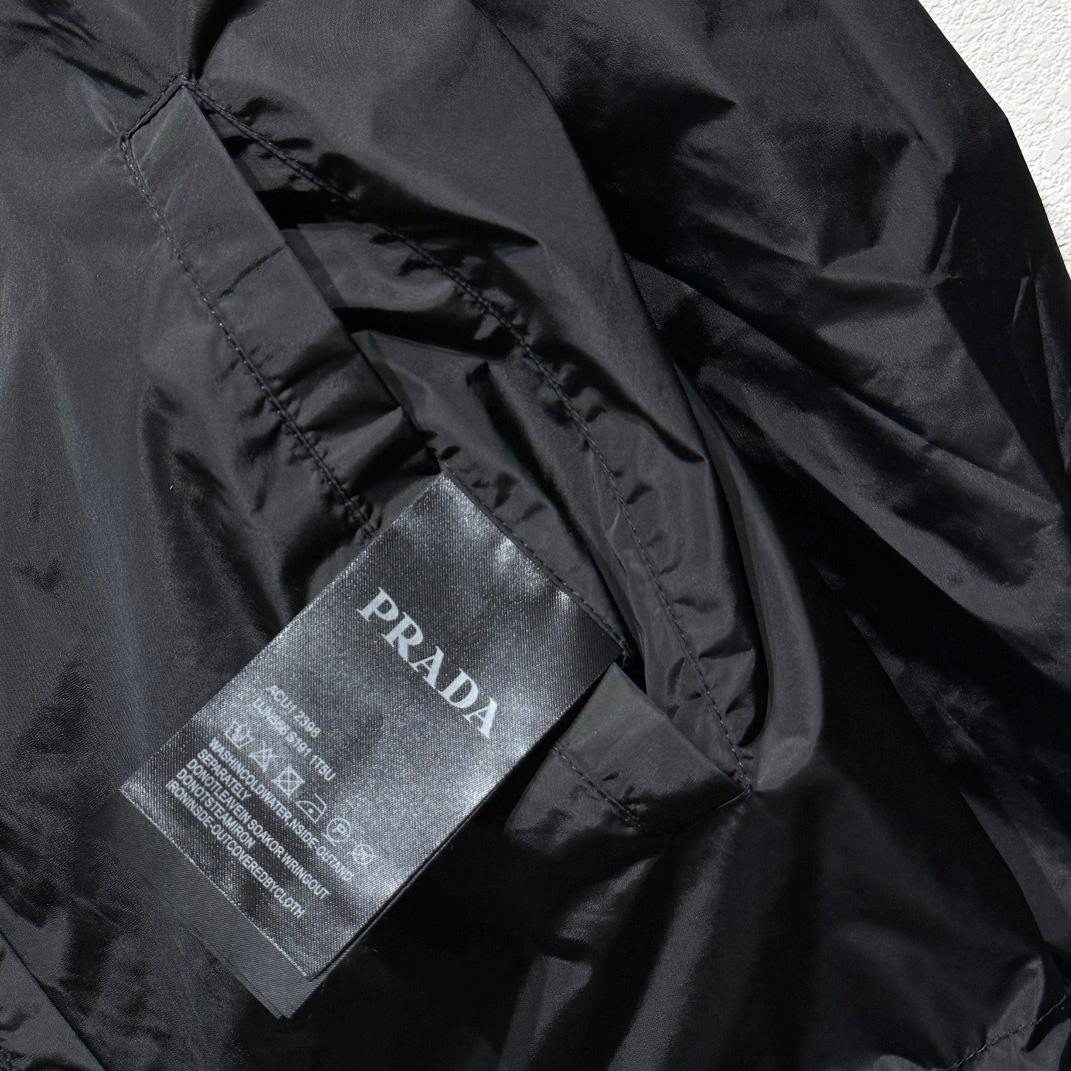 Prada Zip-Up Blouson Jacket - DesignerGu