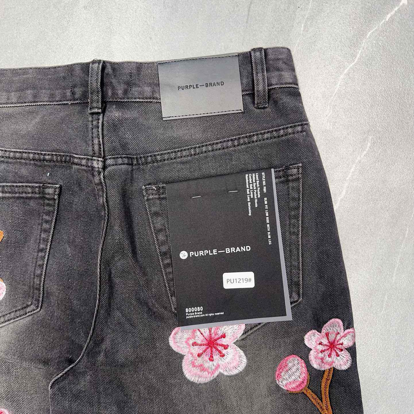 Purple-Brand Jeans   PU1219 - DesignerGu