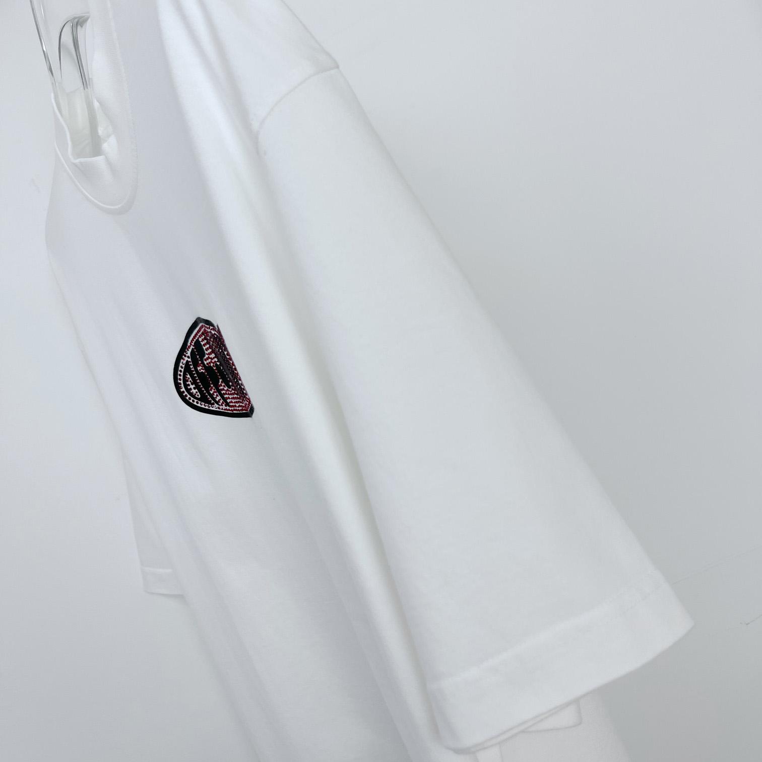 Off-White Off-White Crystal Round Logo Over T-shirt - DesignerGu