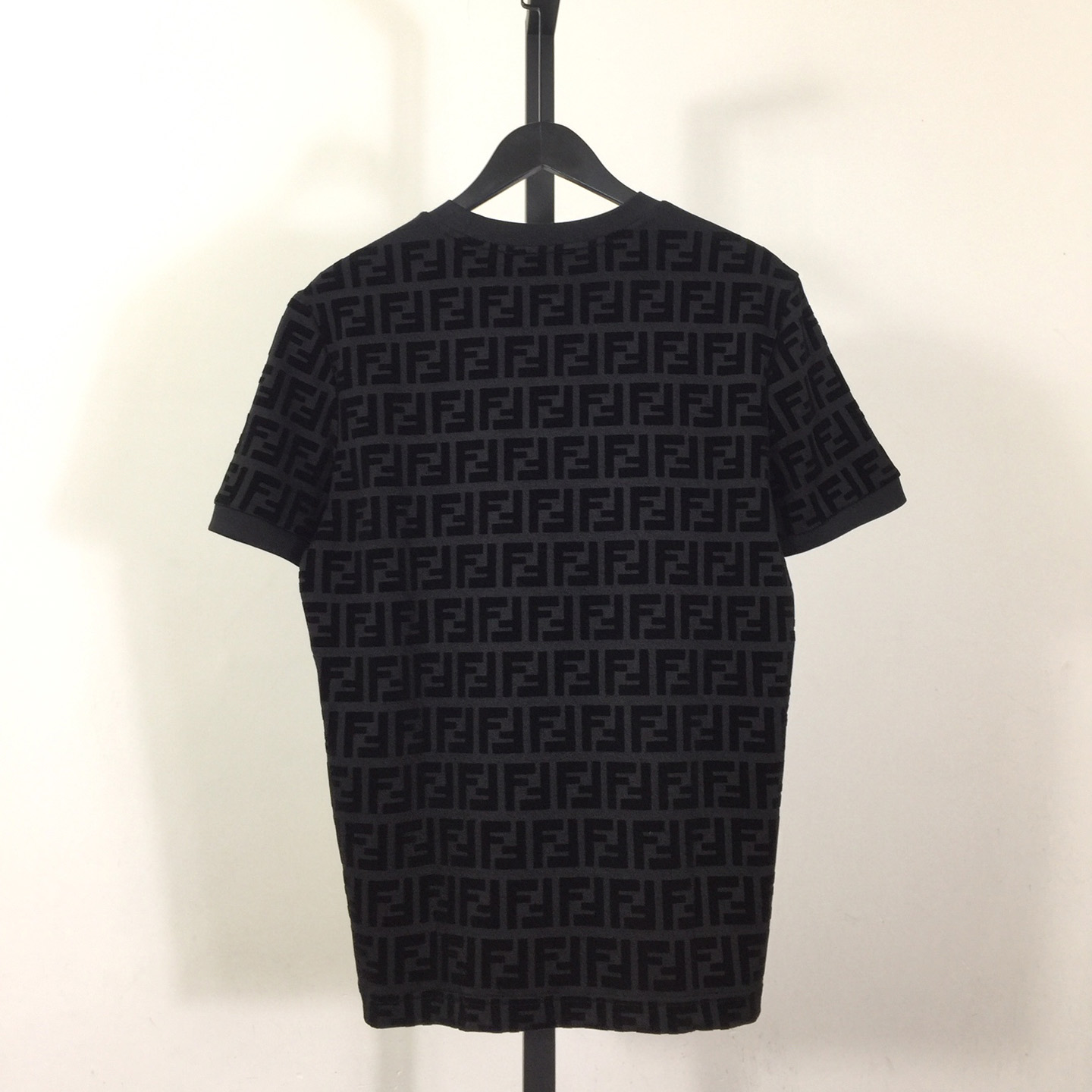 Fendi T-shirt In Black Piqué - DesignerGu