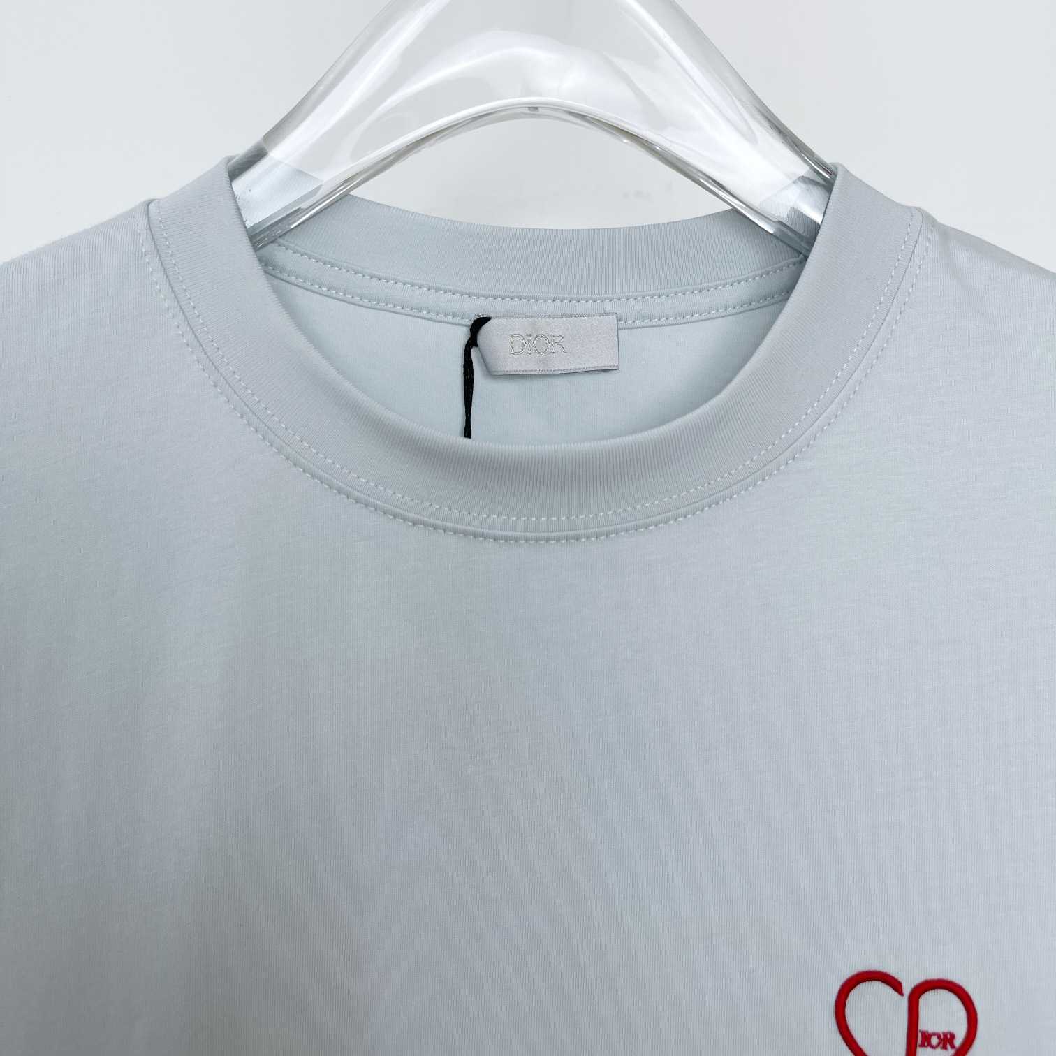 Dior CD Heart Relaxed-Fit T-Shirt - DesignerGu