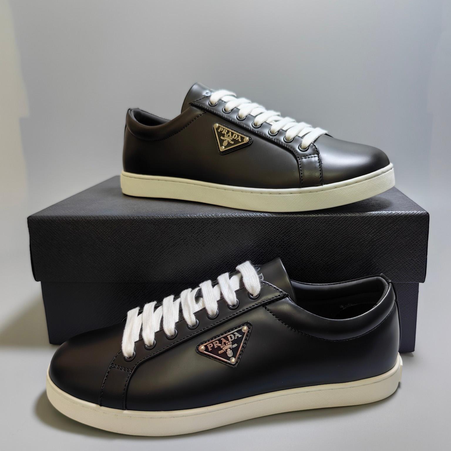 Prada Brushed Sneakers - DesignerGu