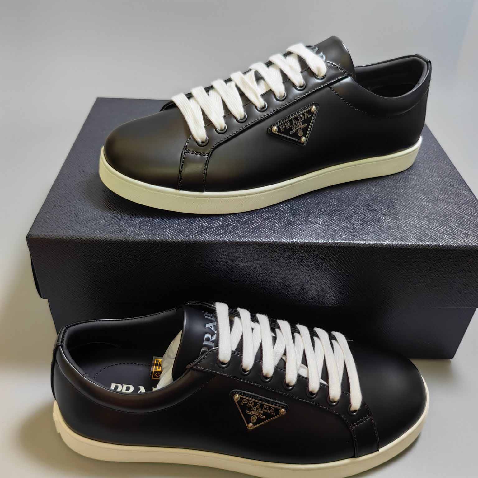 Prada Brushed Sneakers - DesignerGu